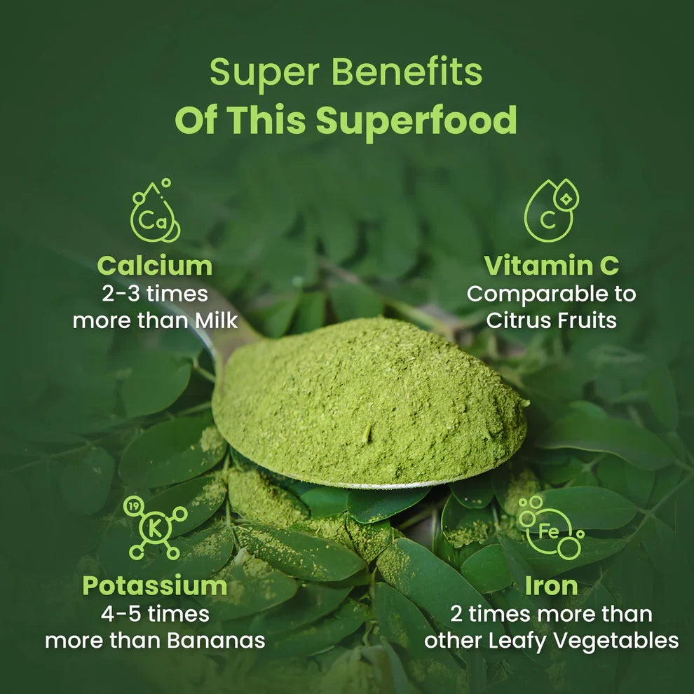 Herbal Cares Organic Moringa Leaf Powder🌿